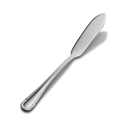Bon Chef Florence, Butter Spreader, Flat Handle, Mirror Finish, 13/0, 6.75" , set of 12 S813